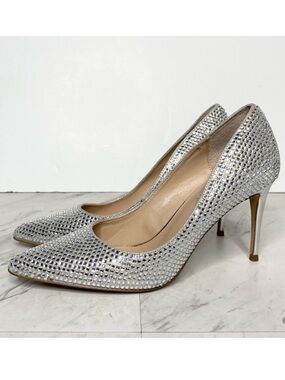 Steve Madden Laveda Crystal Rhinestone Pointy Toe Pump 8M